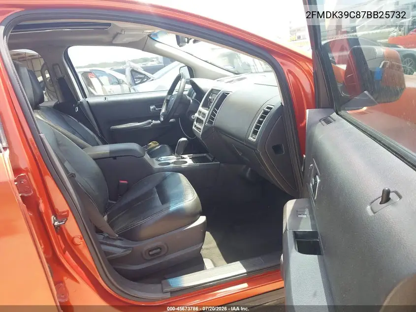 2007 Ford Edge Sel Plus VIN: 2FMDK39C87BB25732 Lot: 45673786