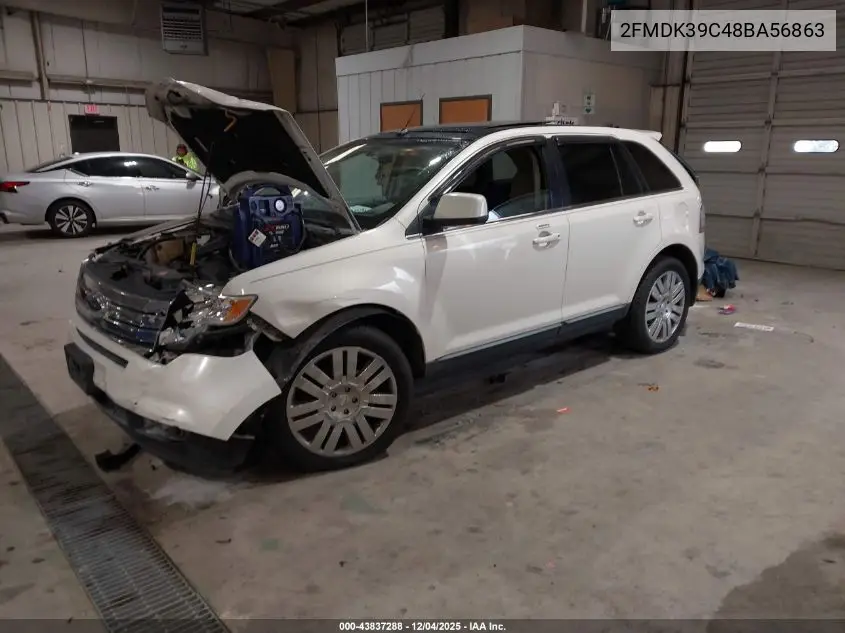 2FMDK39C48BA56863 2008 Ford Edge Limited