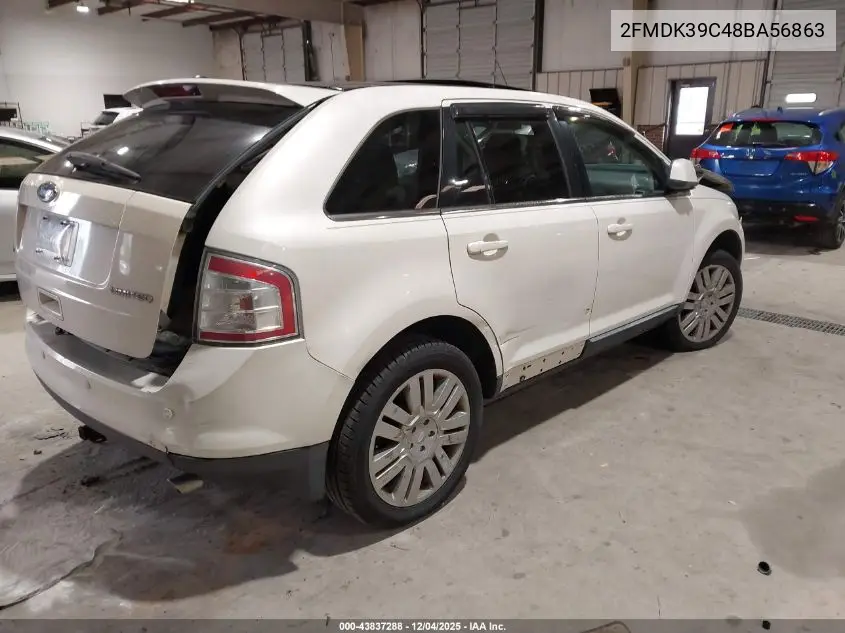 2FMDK39C48BA56863 2008 Ford Edge Limited