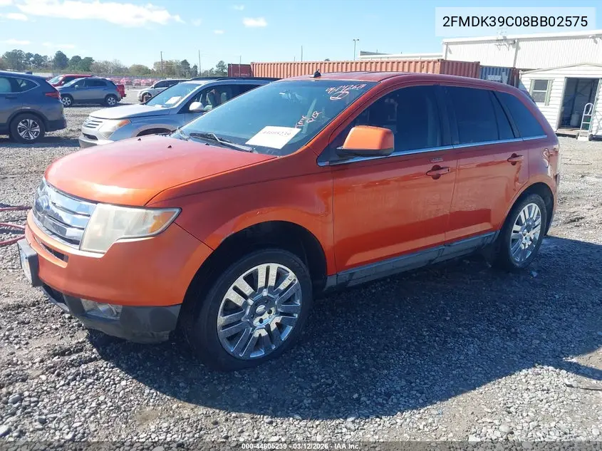 2FMDK39C08BB02575 2008 Ford Edge Limited