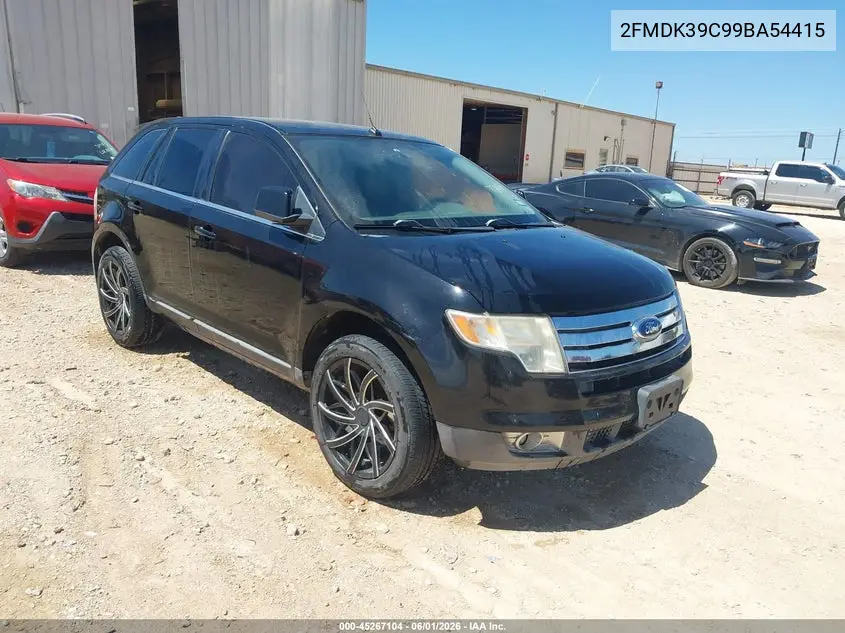 2009 Ford Edge Limited VIN: 2FMDK39C99BA54415 Lot: 45267104