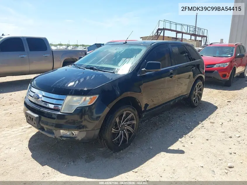 2009 Ford Edge Limited VIN: 2FMDK39C99BA54415 Lot: 45267104