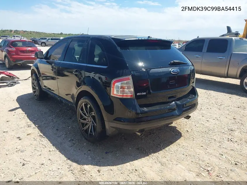 2009 Ford Edge Limited VIN: 2FMDK39C99BA54415 Lot: 45267104