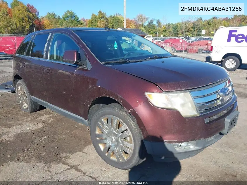 2FMDK4KC4ABA31256 2010 Ford Edge Limited