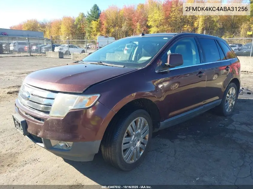 2FMDK4KC4ABA31256 2010 Ford Edge Limited