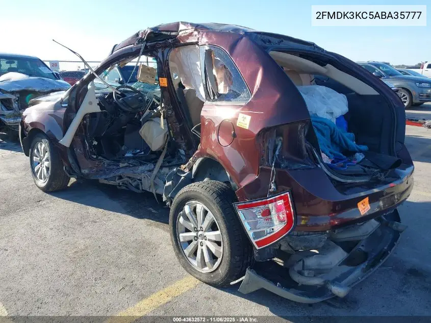 2FMDK3KC5ABA35777 2010 Ford Edge Limited