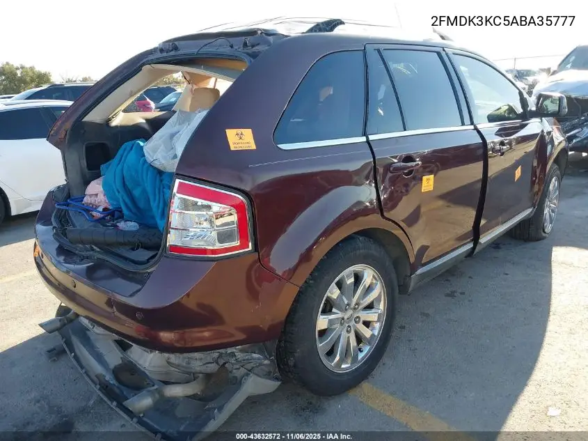 2FMDK3KC5ABA35777 2010 Ford Edge Limited