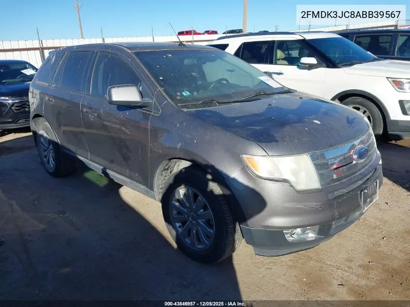 2FMDK3JC8ABB39567 2010 Ford Edge Sel