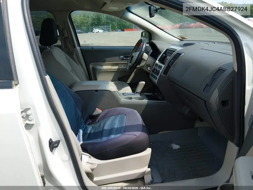 2010 Ford Edge Sel VIN: 2FMDK4JC4ABB27924 Lot: 45526035