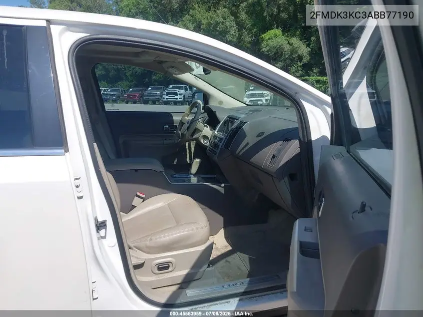 2010 Ford Edge Limited VIN: 2FMDK3KC3ABB77190 Lot: 45563959
