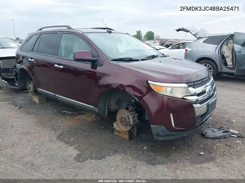 2FMDK3JC4BBA25471 2011 Ford Edge Sel