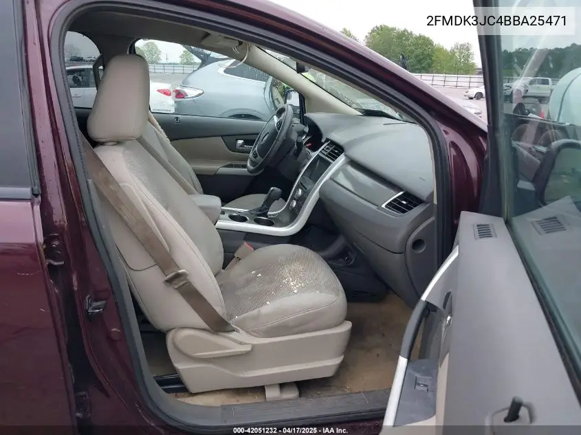 2FMDK3JC4BBA25471 2011 Ford Edge Sel