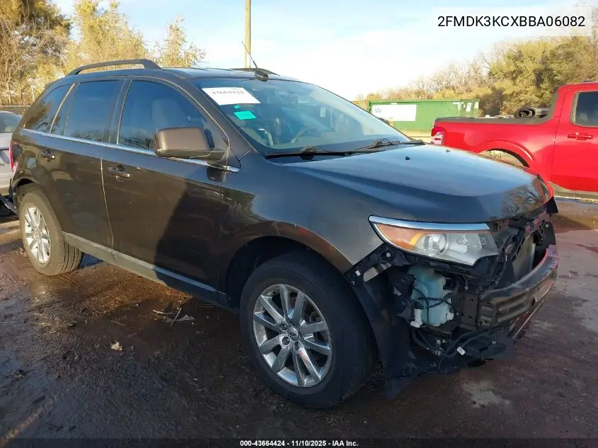 2FMDK3KCXBBA06082 2011 Ford Edge Limited