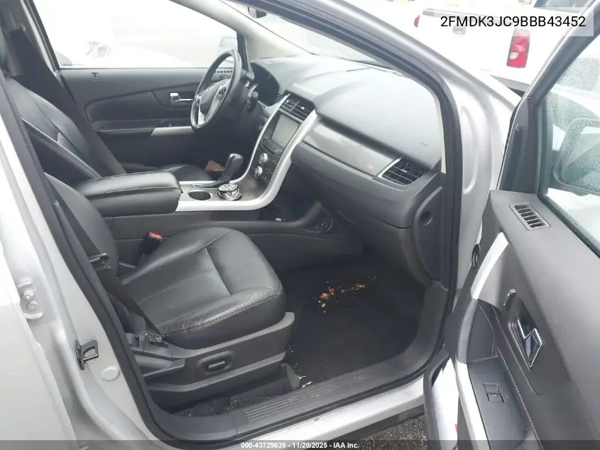 2FMDK3JC9BBB43452 2011 Ford Edge Sel