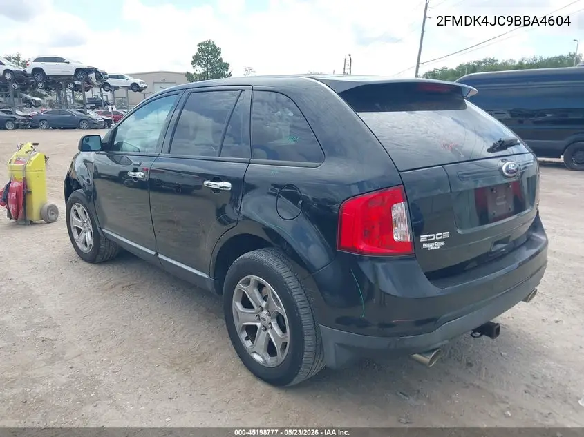 2011 Ford Edge Sel VIN: 2FMDK4JC9BBA46046 Lot: 45198777