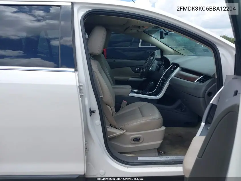 2011 Ford Edge Limited VIN: 2FMDK3KC6BBA12204 Lot: 45299506