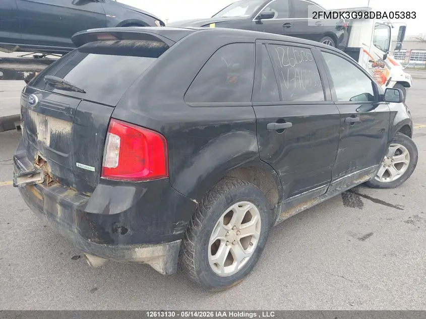 2013 Ford Edge VIN: 2FMDK3G98DBA05383 Lot: 12613130