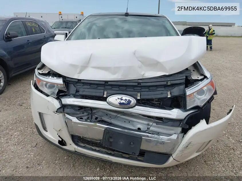 2013 Ford Edge Limited VIN: 2FMDK4KC5DBA69955 Lot: 12655009