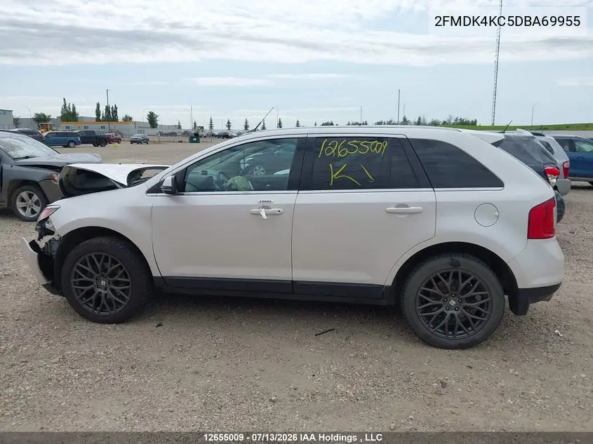 2013 Ford Edge Limited VIN: 2FMDK4KC5DBA69955 Lot: 12655009