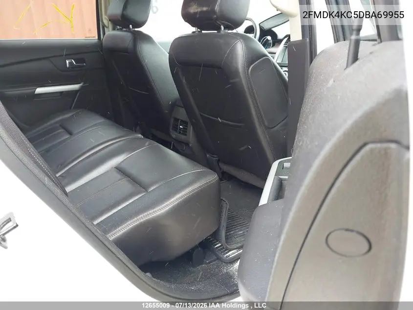 2013 Ford Edge Limited VIN: 2FMDK4KC5DBA69955 Lot: 12655009