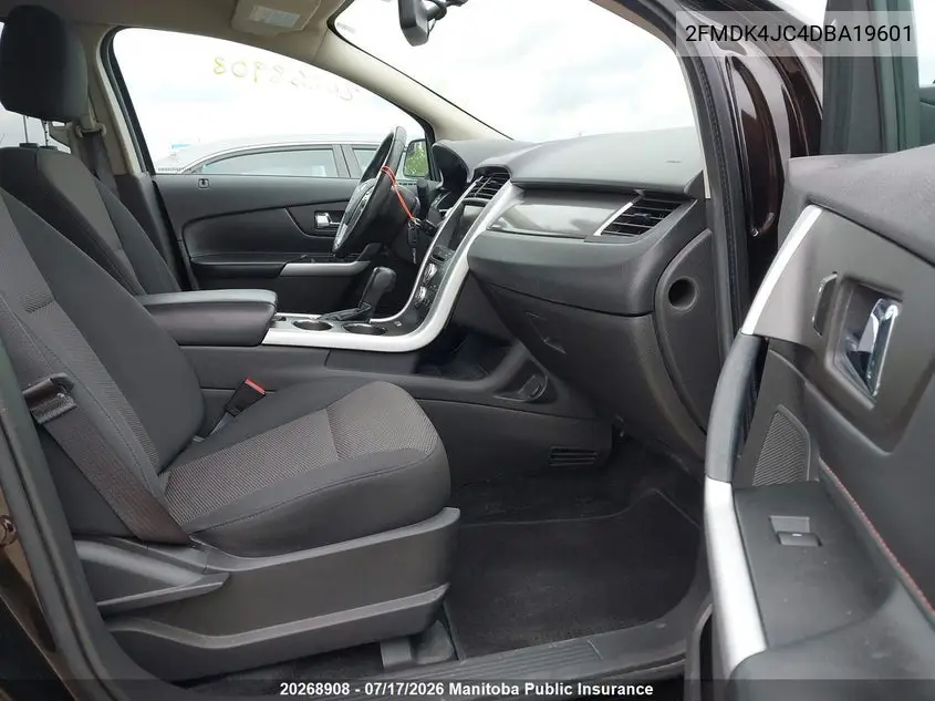 2013 Ford Edge Sel VIN: 2FMDK4JC4DBA19601 Lot: 20268908