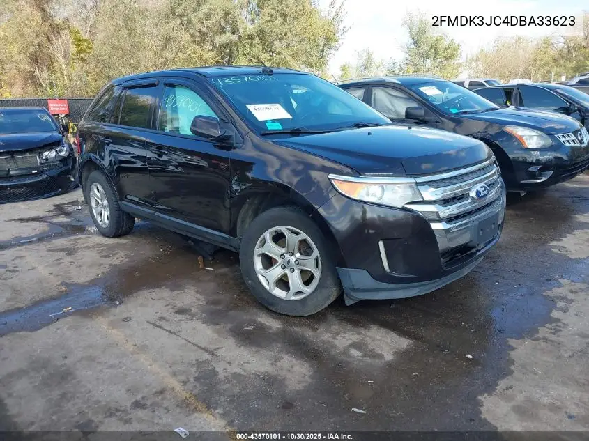 2FMDK3JC4DBA33623 2013 Ford Edge Sel