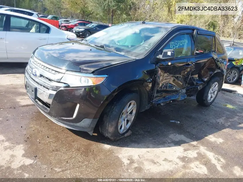 2FMDK3JC4DBA33623 2013 Ford Edge Sel