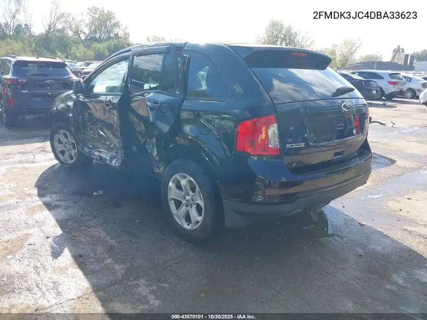 2FMDK3JC4DBA33623 2013 Ford Edge Sel