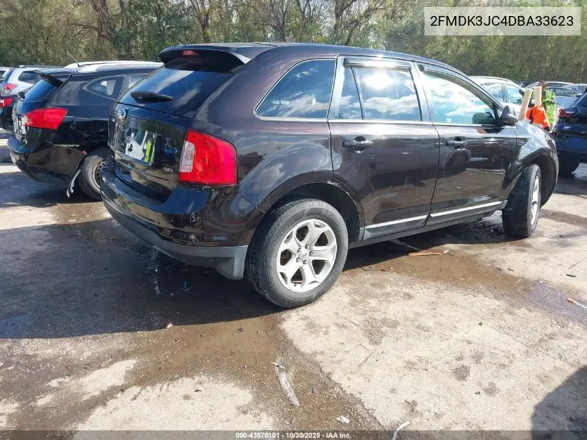 2FMDK3JC4DBA33623 2013 Ford Edge Sel