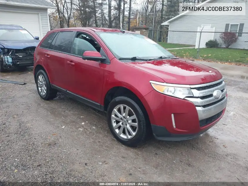2FMDK4JC0DBE37380 2013 Ford Edge Sel