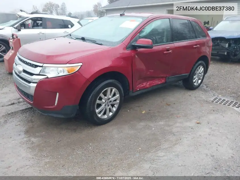 2FMDK4JC0DBE37380 2013 Ford Edge Sel