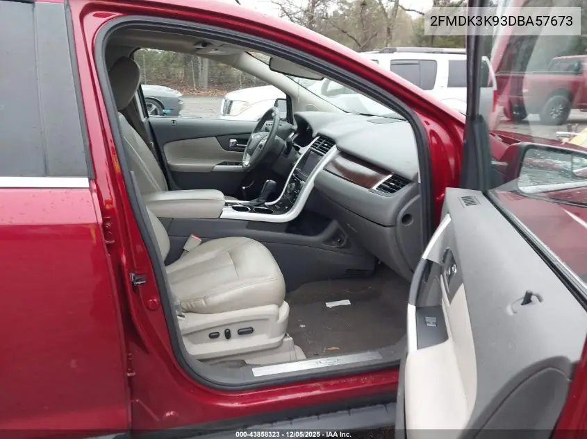 2FMDK3K93DBA57673 2013 Ford Edge Limited