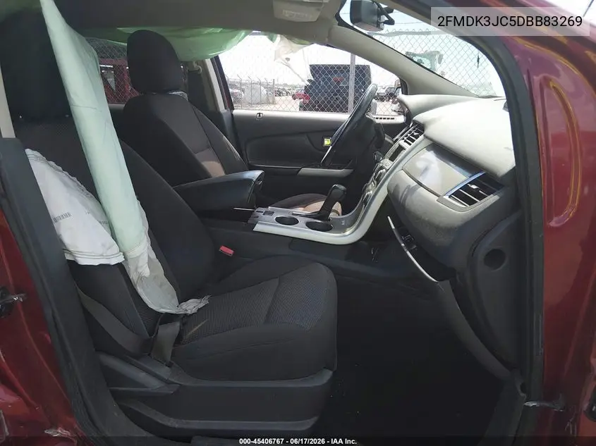2013 Ford Edge Sel VIN: 2FMDK3JC5DBB83269 Lot: 45406767