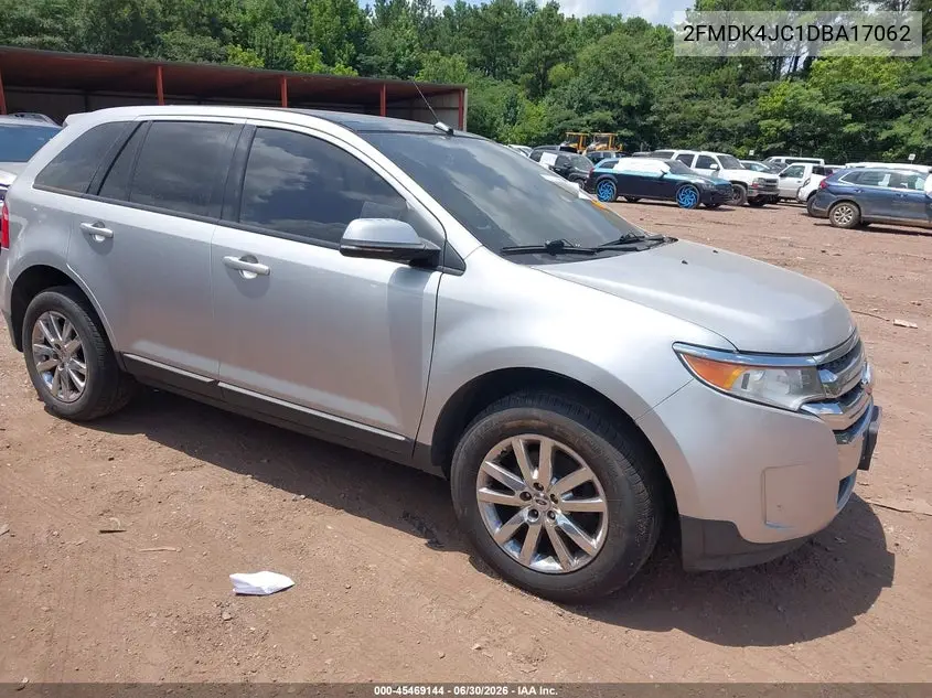 2013 Ford Edge Sel VIN: 2FMDK4JC1DBA17062 Lot: 45469144