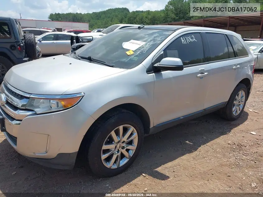 2013 Ford Edge Sel VIN: 2FMDK4JC1DBA17062 Lot: 45469144