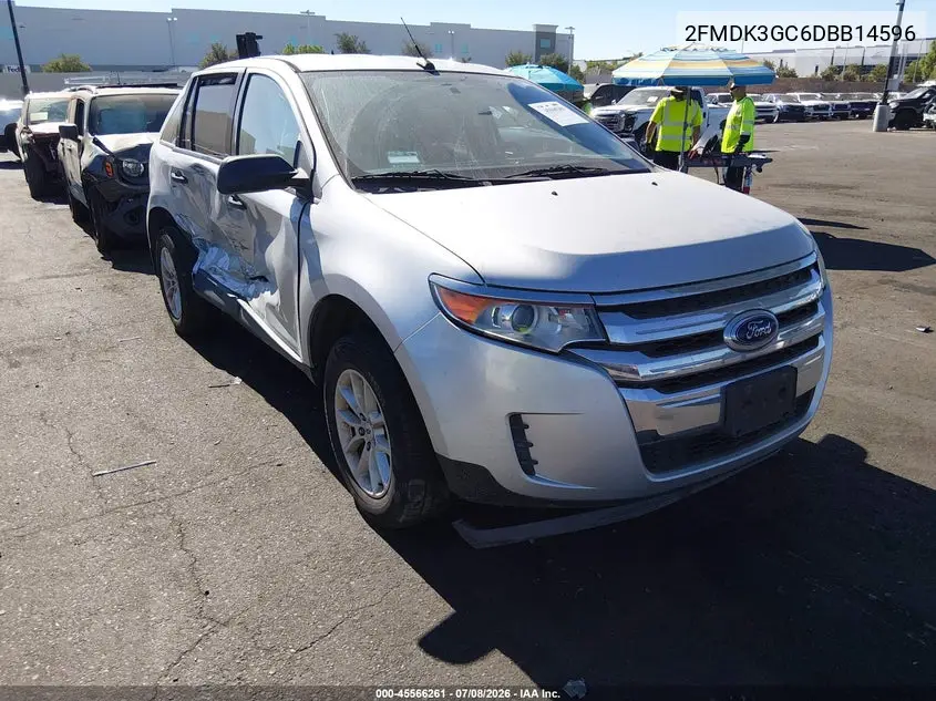 2013 Ford Edge Se VIN: 2FMDK3GC6DBB14596 Lot: 45566261