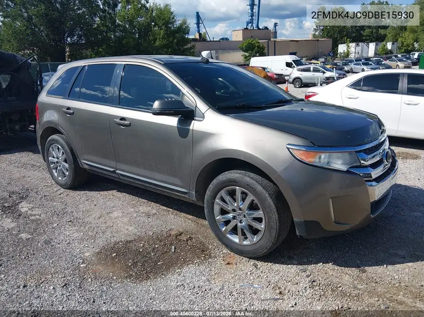 2013 Ford Edge Sel VIN: 2FMDK4JC9DBE15930 Lot: 45600229