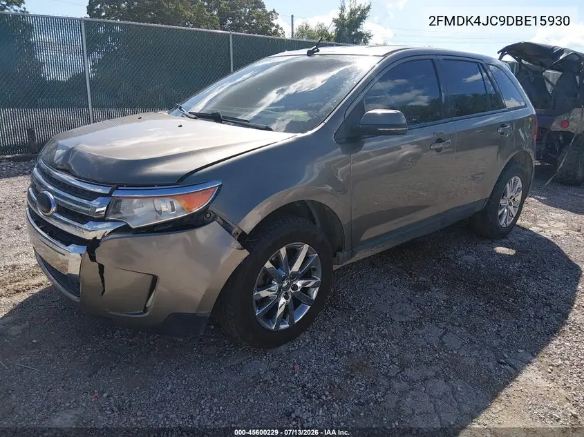 2013 Ford Edge Sel VIN: 2FMDK4JC9DBE15930 Lot: 45600229