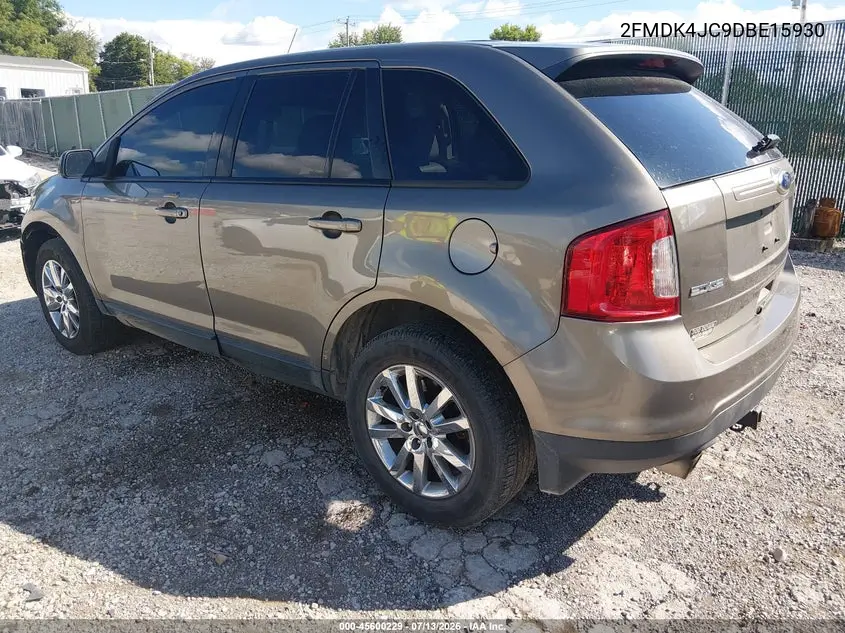 2013 Ford Edge Sel VIN: 2FMDK4JC9DBE15930 Lot: 45600229