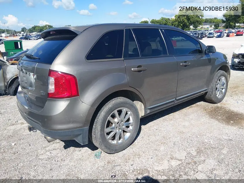 2013 Ford Edge Sel VIN: 2FMDK4JC9DBE15930 Lot: 45600229