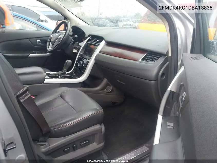 2013 Ford Edge Limited VIN: 2FMDK4KC1DBA13835 Lot: 45643564