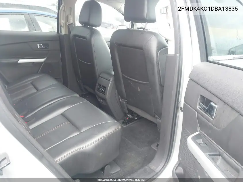 2013 Ford Edge Limited VIN: 2FMDK4KC1DBA13835 Lot: 45643564