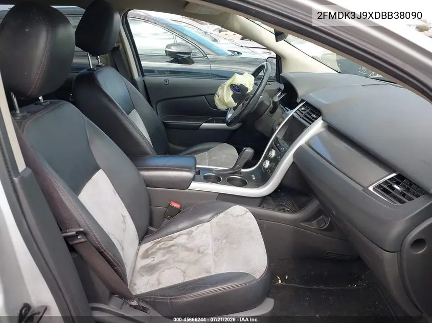 2013 Ford Edge Sel VIN: 2FMDK3J9XDBB38090 Lot: 45666244