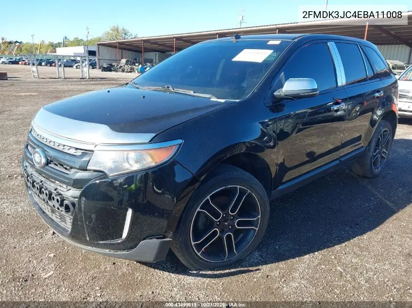 2FMDK3JC4EBA11008 2014 Ford Edge Sel