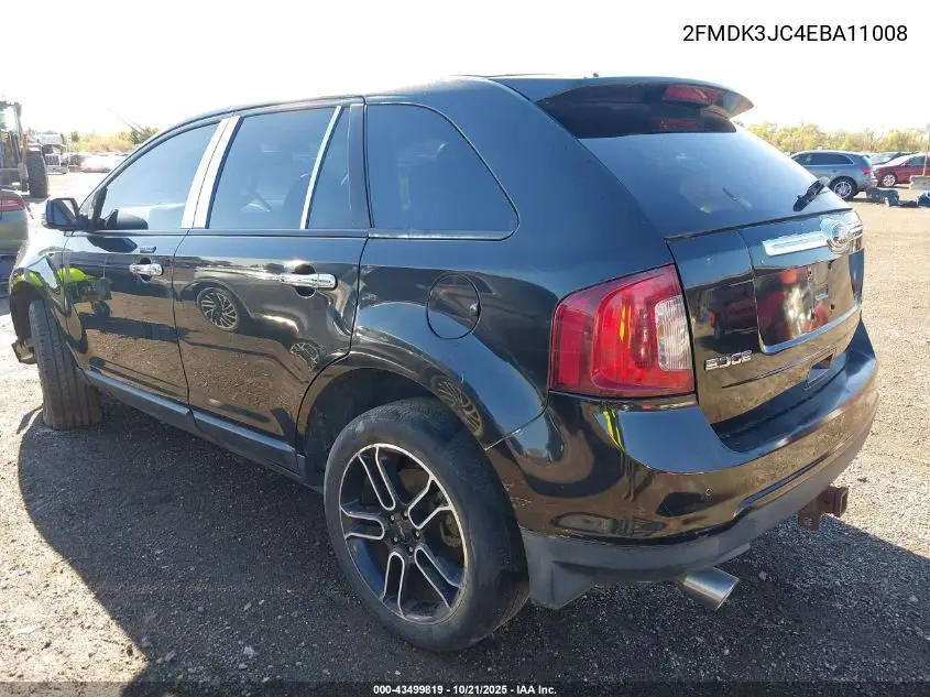 2FMDK3JC4EBA11008 2014 Ford Edge Sel