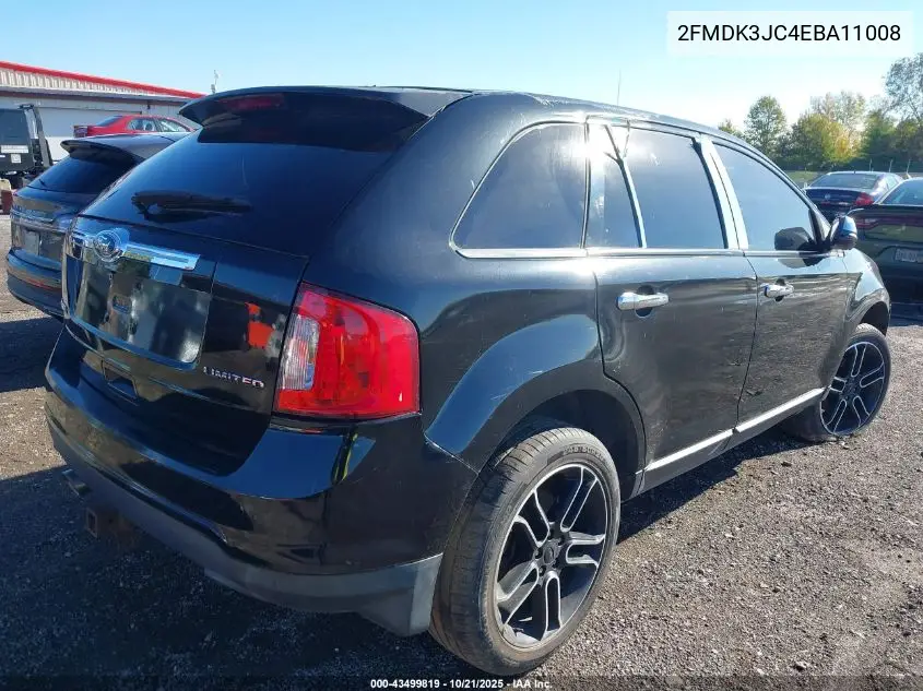 2FMDK3JC4EBA11008 2014 Ford Edge Sel