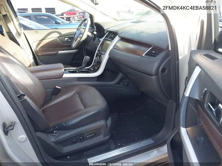 2FMDK4KC4EBA58821 2014 Ford Edge Limited