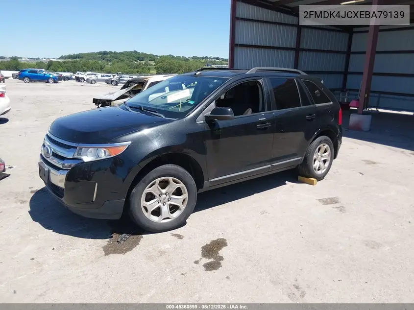2014 Ford Edge Sel VIN: 2FMDK4JCXEBA79139 Lot: 45360599
