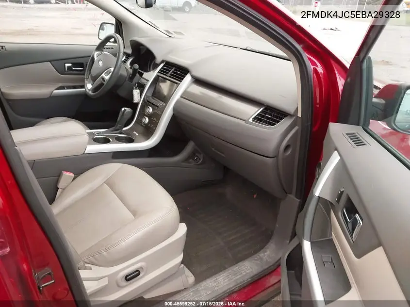 2014 Ford Edge Sel VIN: 2FMDK4JC5EBA29328 Lot: 45599252