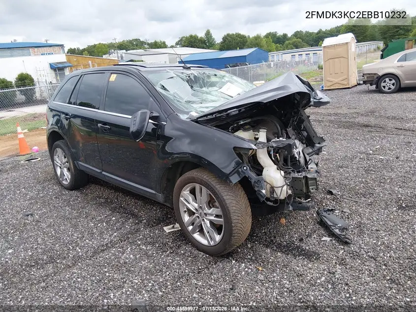 2014 Ford Edge Limited VIN: 2FMDK3KC2EBB10232 Lot: 45599977